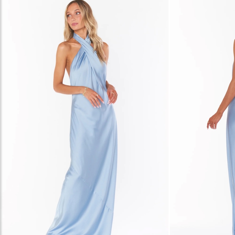 Show me your mumu Jasmine Halter Dress NWT